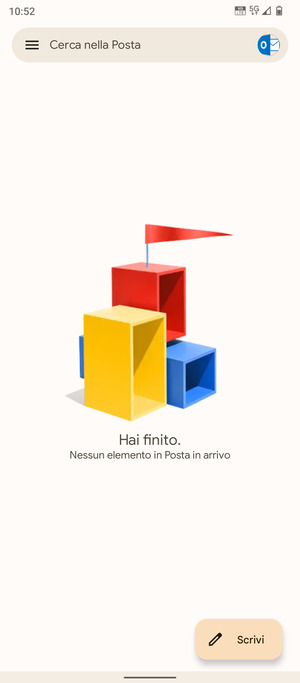 Il tuo account è pronto per l'uso