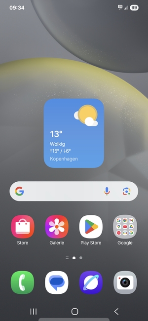 Wählen Sie Play Store