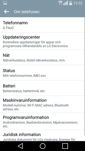 Välj Uppdateringscenter
