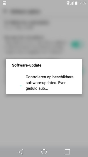 Wacht tot de zoekopdracht beëindigd is