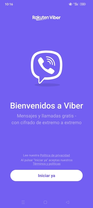 Su aplicación está lista para usar