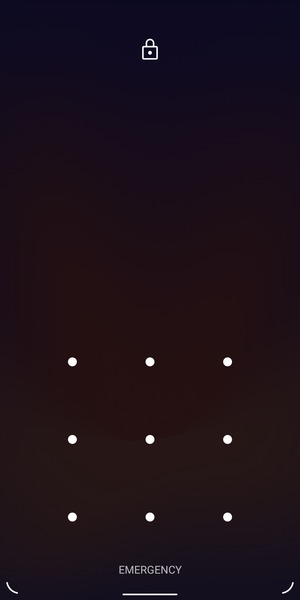 Your phone is now secure with a screen lock