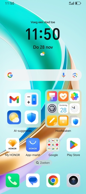 Selecteer Play Store