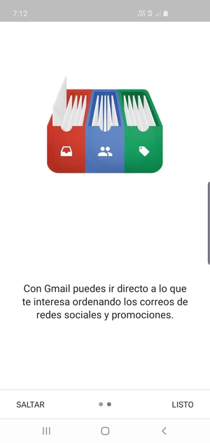Seleccione LISTO