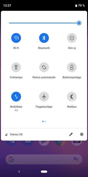 Stäng av Wi-Fi och Bluetooth