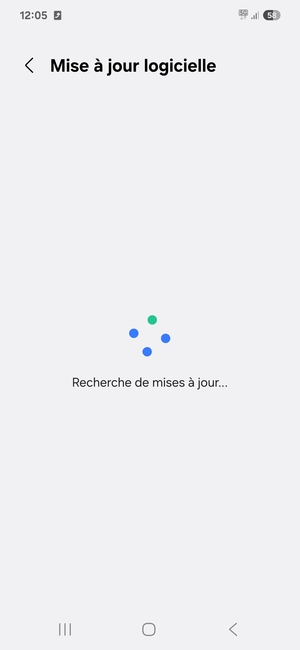 Veuillez attendre la fin de la recherche