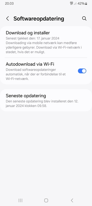 Vælg Download og installer