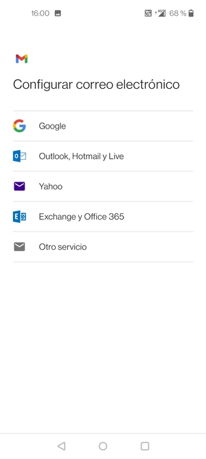 Seleccione Google