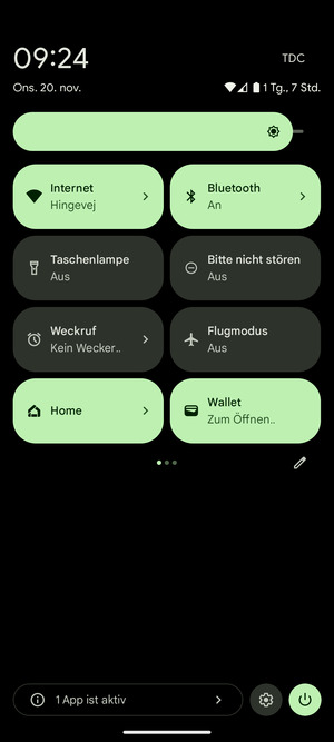 Wählen Sie Internet