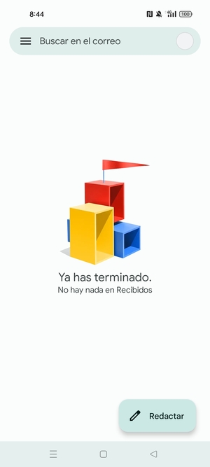 Su Gmail está listo para usar