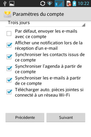 Sélectionnez Suivant