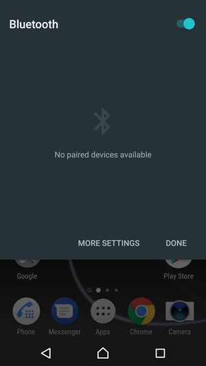 Turn off Bluetooth