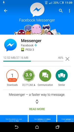 Wait for the installation process to finish