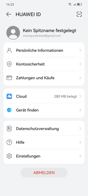 Wählen Sie Cloud