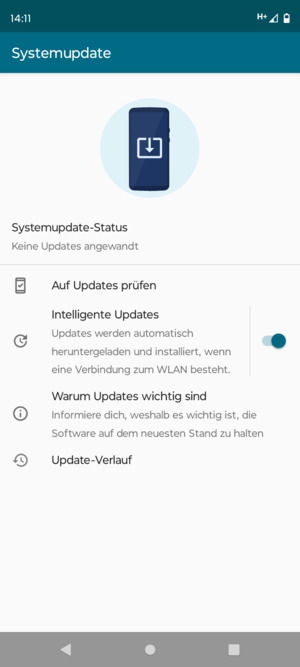 Wählen Sie Auf Updates prüfen