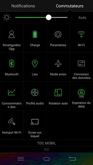 Désactiver le Wi-Fi et le Bluetooth