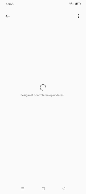 Wacht tot de zoekopdracht beëindigd is