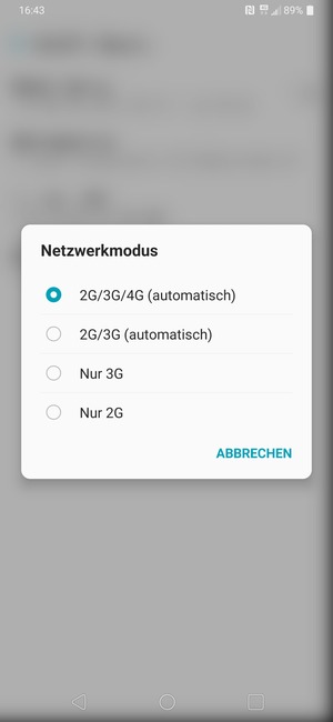 Wählen Sie Ihre gewünschte Option