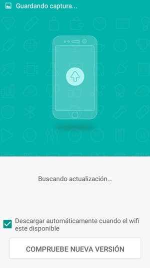 Espere a que la búsqueda termine