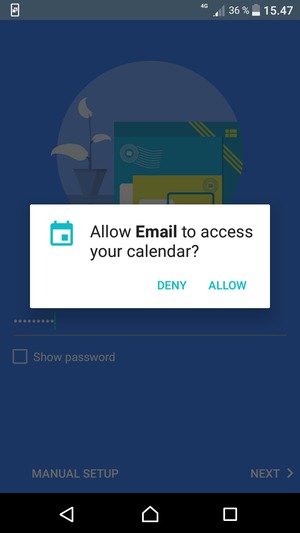 Select ALLOW