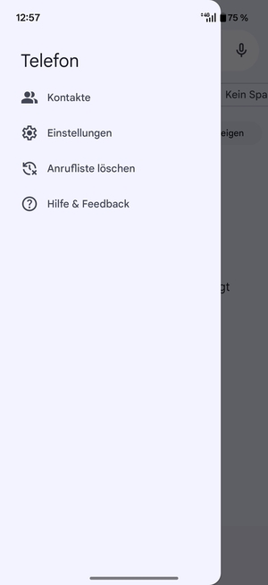 Wählen Sie Einstellungen