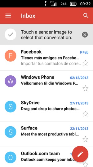 Your Hotmail is ready to use