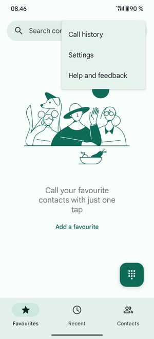 Select Settings