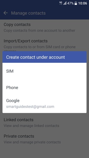 Select Google