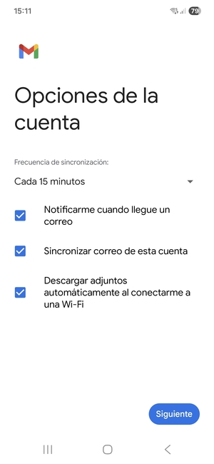 Seleccione Siguiente