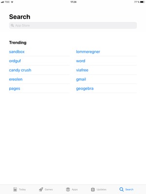 Select the Search bar