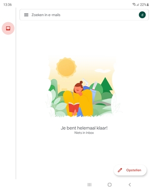 Uw Gmail is klaar voor gebruik