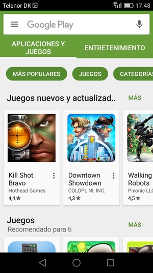 Seleccione la barra de Búsqueda