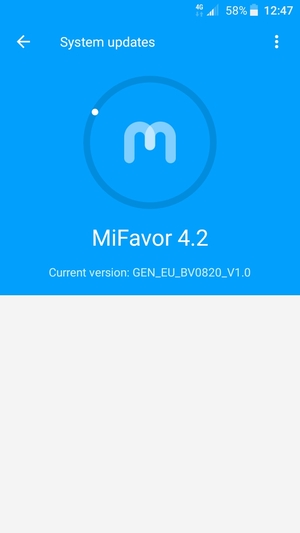 Wait for the search to finish