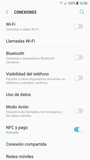 Seleccione Wi-Fi