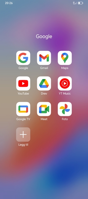 Velg Gmail