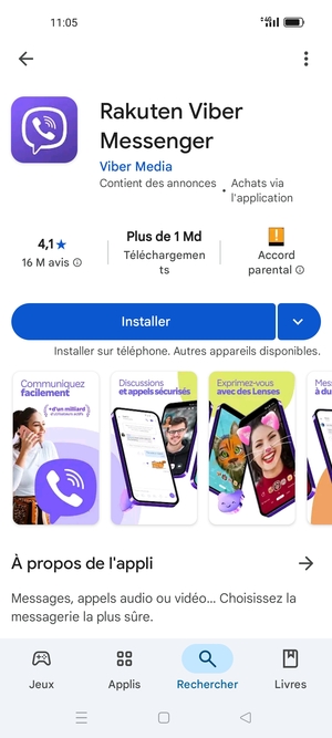 Sélectionnez Installer