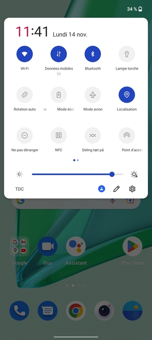 Désactiver le Wi-Fi et le Bluetooth