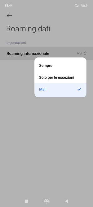 Seleziona la tua opzione preferita