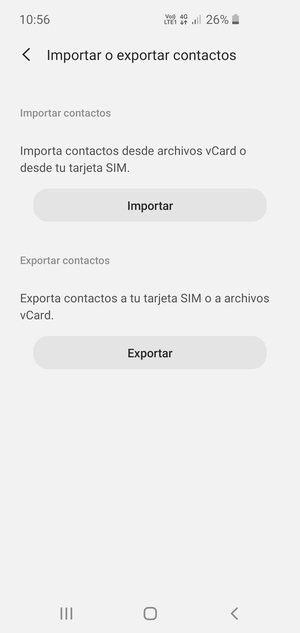 Seleccione Importar