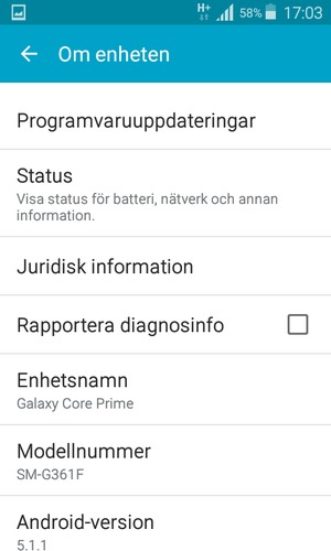 Välj Programvaruuppdateringar
