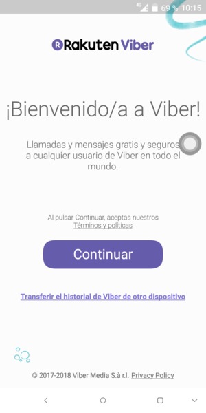 Su aplicación está lista para usar