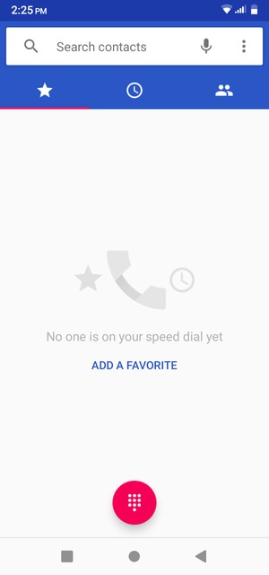 Select the Menu button