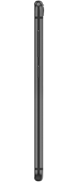Look for the volume rocker on the side of the phone. Press the lower side of the volume rocker to adjust the volume.