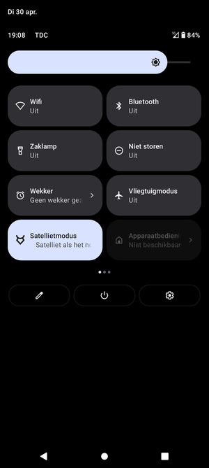Pas helderheid aan op het vereiste niveau