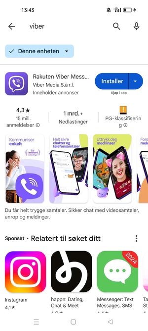 Velg app