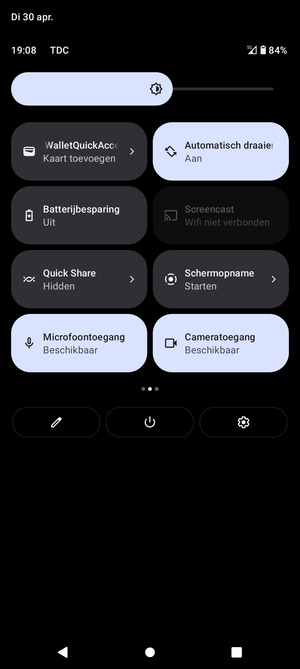 Selecteer Batterijbesparing