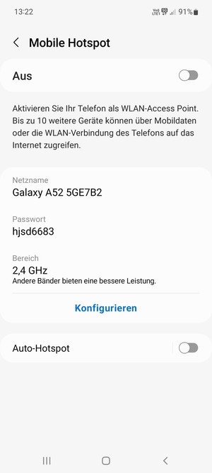 Wählen Sie Konfigurieren