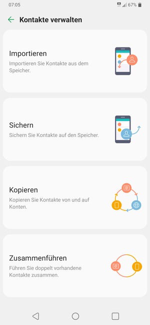 Wählen Sie Importieren