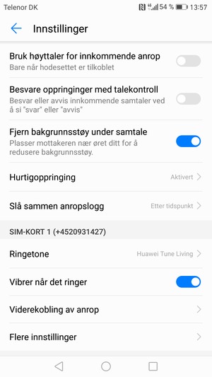 Bla til og velg Flere innstillinger