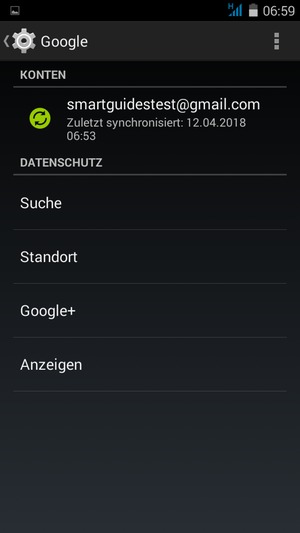 Wählen Sie Ihr Konto